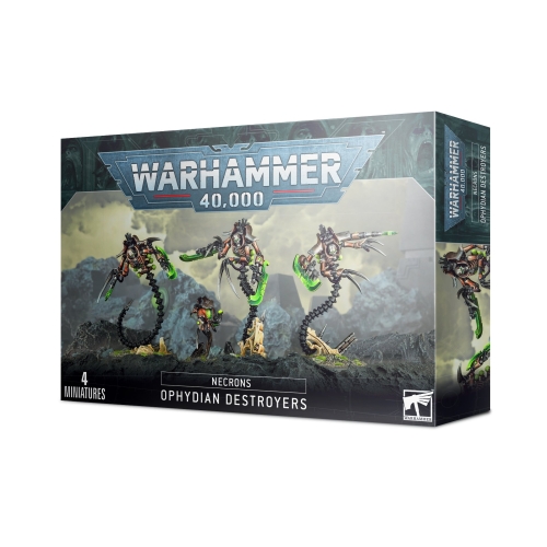 Cheap Miniatures Necrons Ophydian Destroyers from Games Workshop